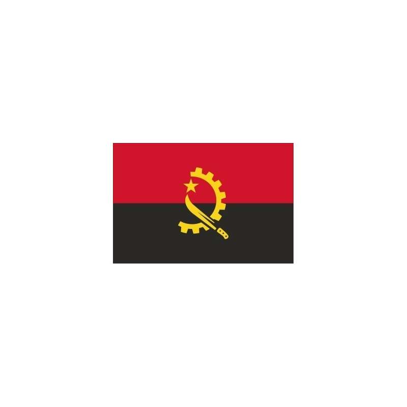 Drapeau Angola idéal pour une façade ou être agité à la main