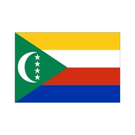 Drapeau de l'union des Comores ⚑ Histoire et vente du pavillon