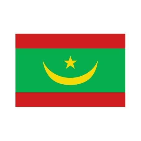Drapeau de la Mauritanie ⚑ Vente en ligne du pavillon mauritanien