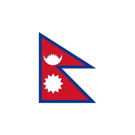 le nepal drapeau