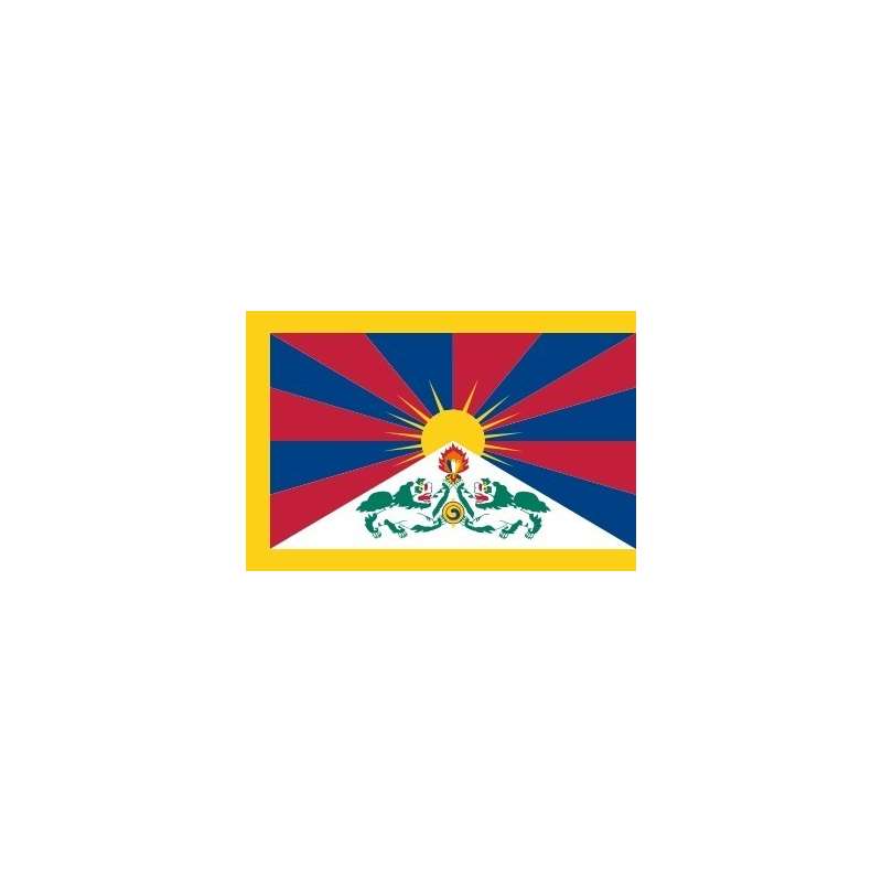 Drapeau du Tibet ⚑ Histoire et vente du pavillon tibétain