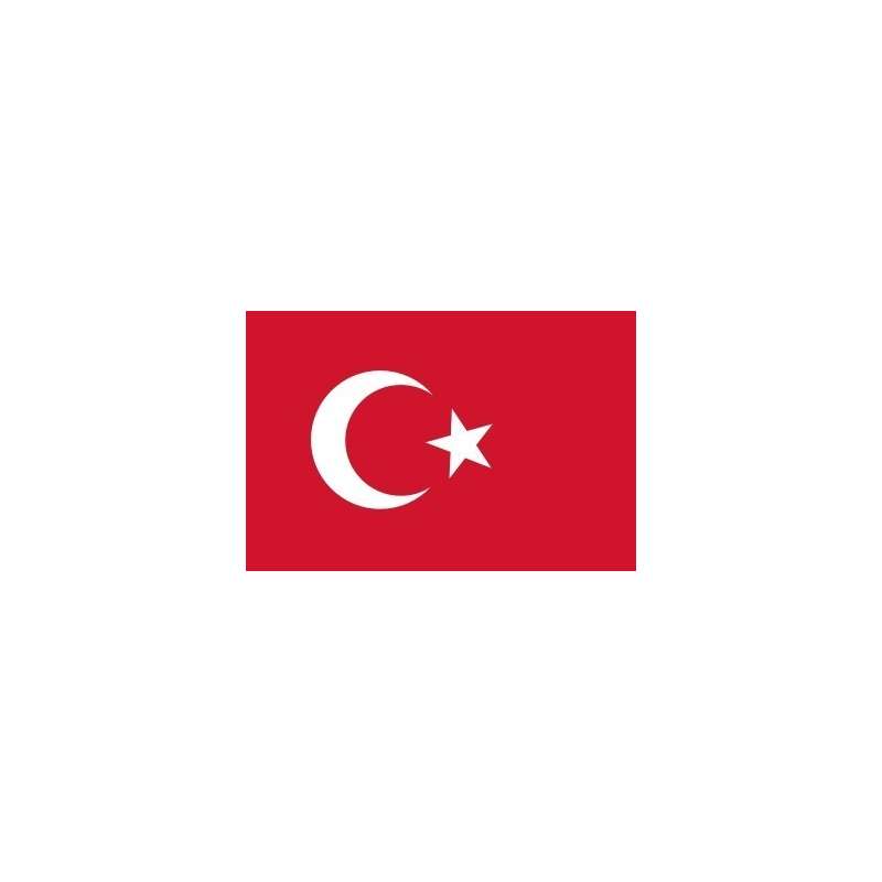 Turquie Et Drapeau Turc, Drapeau Turc Conception De L'étude Banque