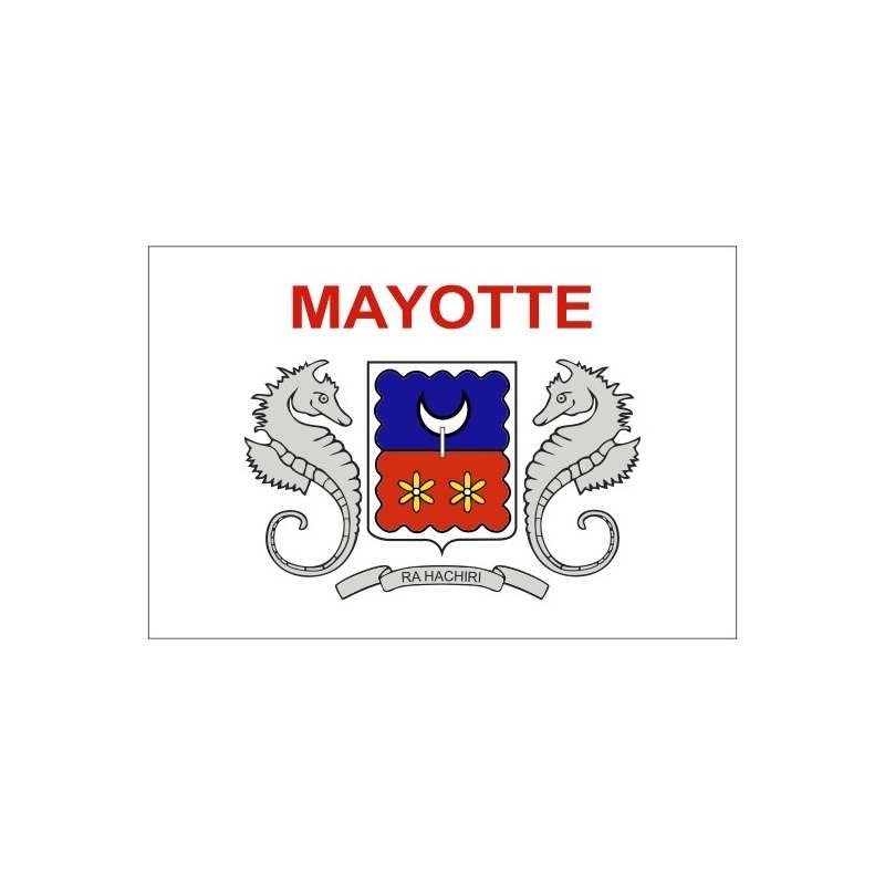 Drapeau des îles de Mayotte ⚑ Histoire et vente du pavillon Mahorais