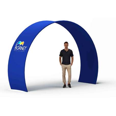Arche double en aluminium