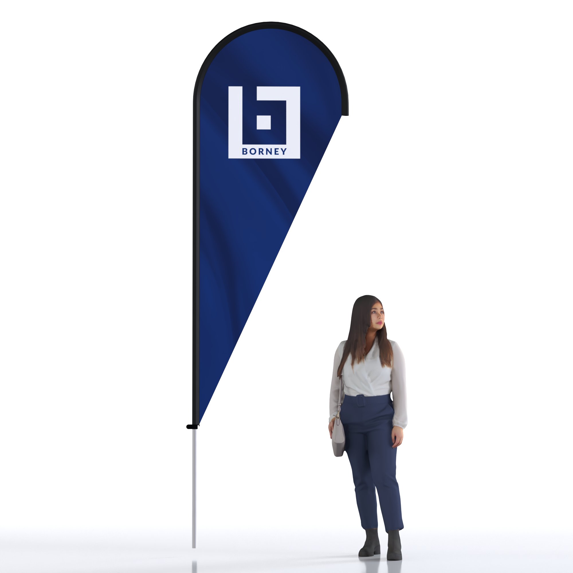 Beach Flag Personnalisé - Borney