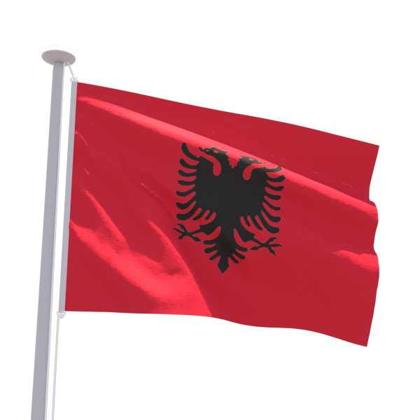 Drapeau Albanie