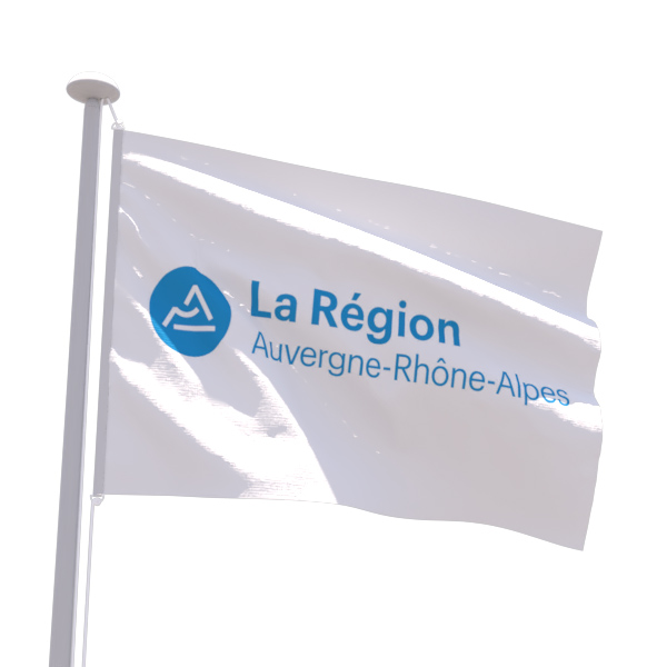 Drapeau Région Auvergne-Rhône-Alpes