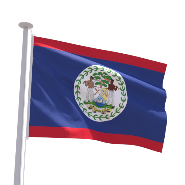 Drapeau Belize