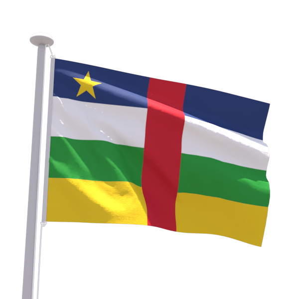 Drapeau Centrafrique