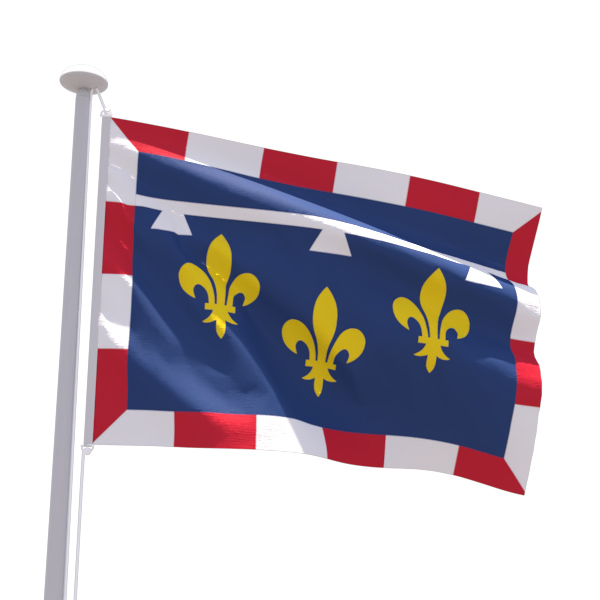 Drapeau historique Centre Val de Loire