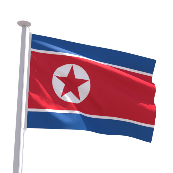 Drapeau Corée du Nord