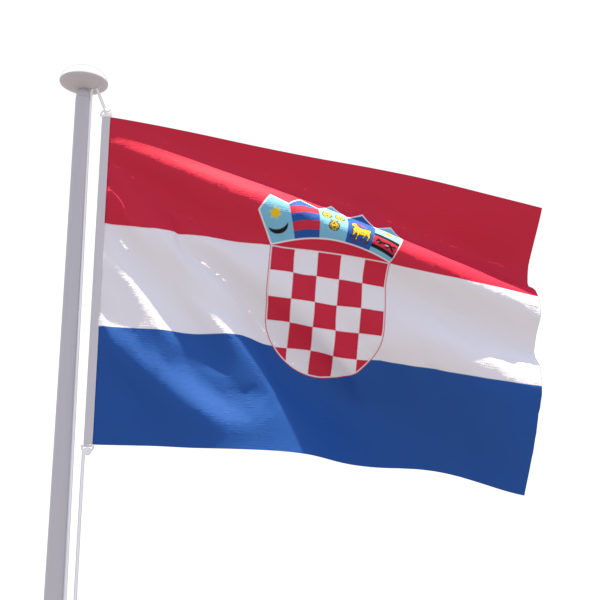 Drapeau Croatie