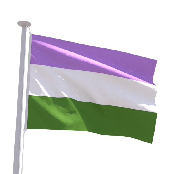 Drapeau LGBT Genderqueer