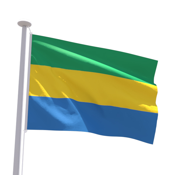 Drapeau Gabon