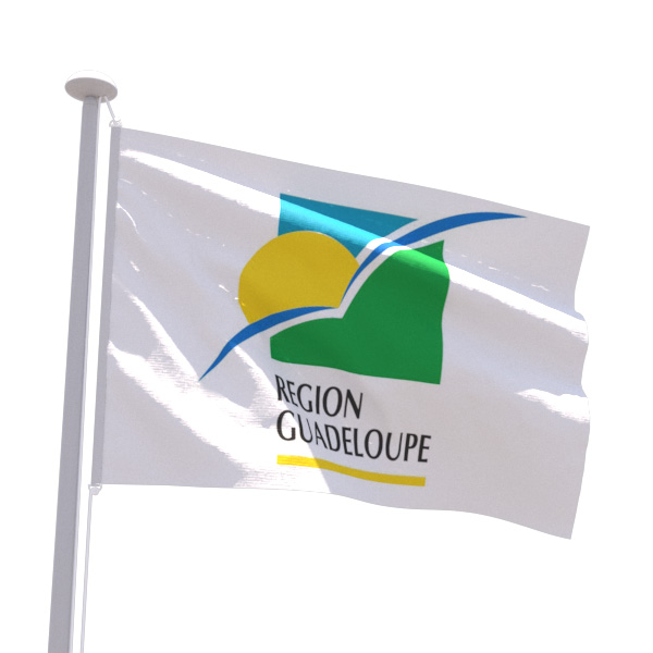 Drapeau Région Guadeloupe