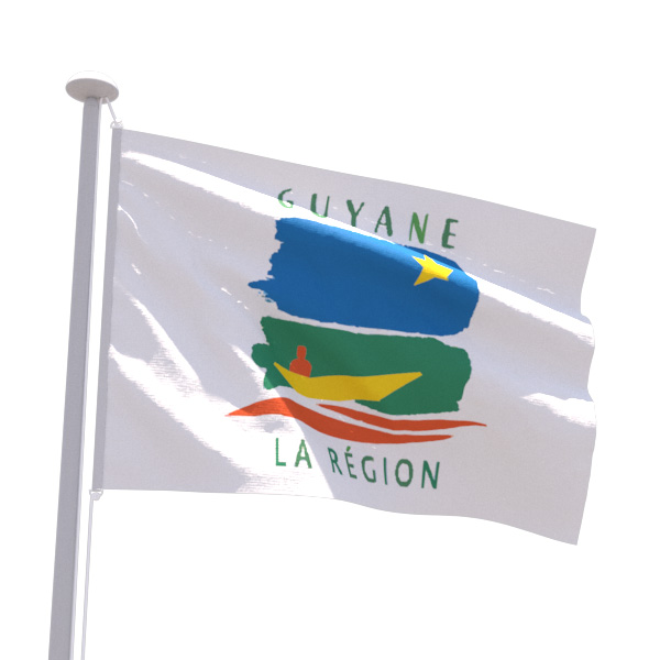 Drapeau Région Guyane