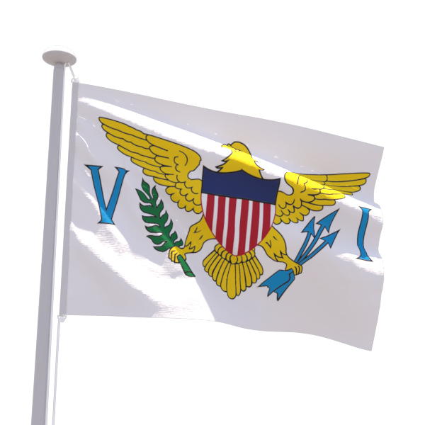 Drapeau Îles Vierges États-Unis