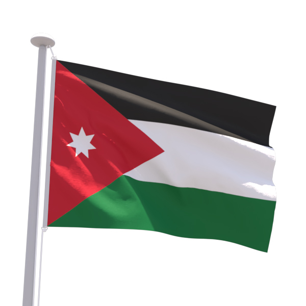 Drapeau Jordanie