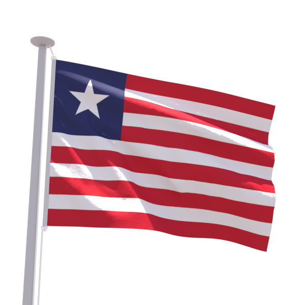 Drapeau Liberia