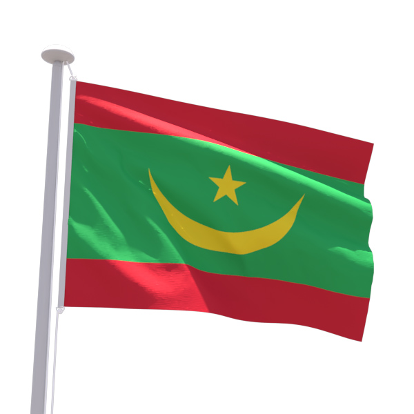 Drapeau Mauritanie