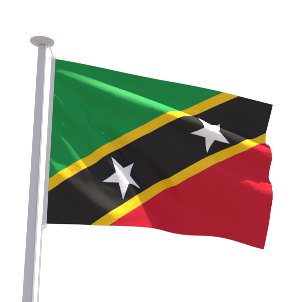 Drapeau Saint Christophe et Nieves