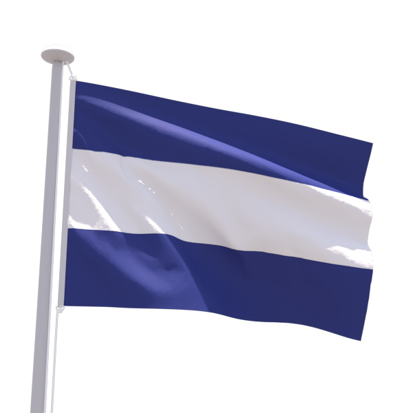 Drapeau Salvador sans écusson