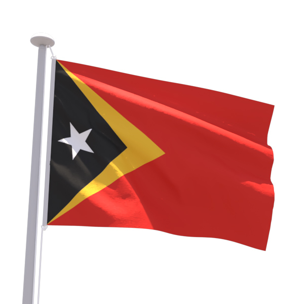 Drapeau Timor Est