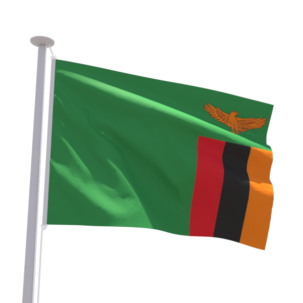 Drapeau Zambie