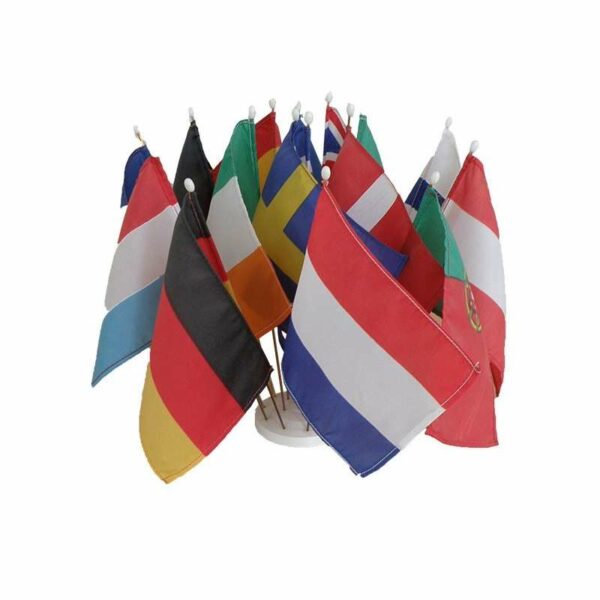 Drapeau de table de pays