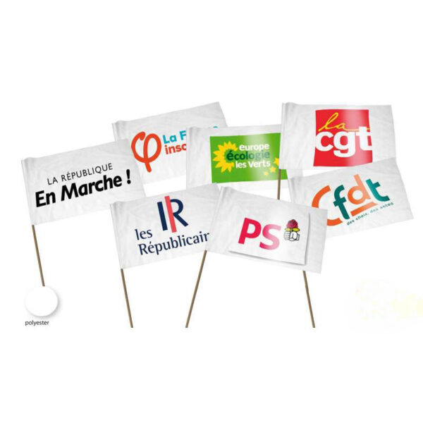 Drapeaux de manifestation