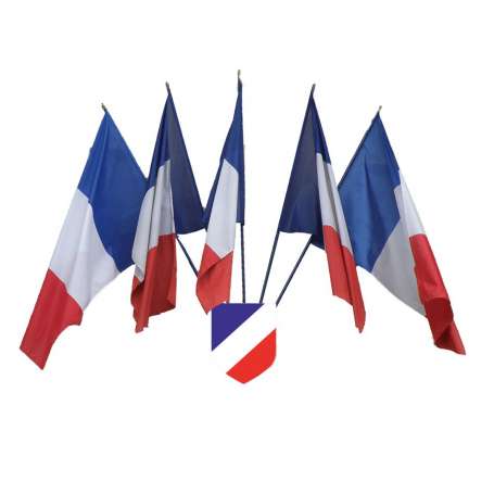 Ecusson pour 5 drapeaux