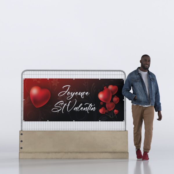 Bâche Saint Valentin