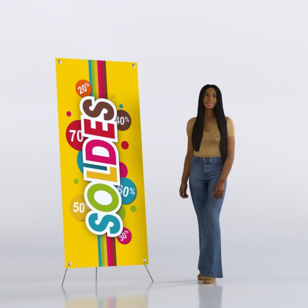 X Banner Soldes