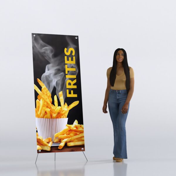 X Banner Frites
