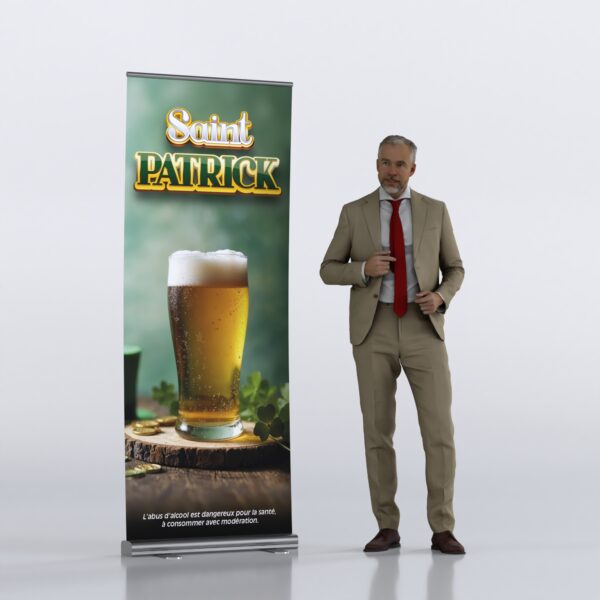 Enrouleurs (Rollup) Saint Patrick