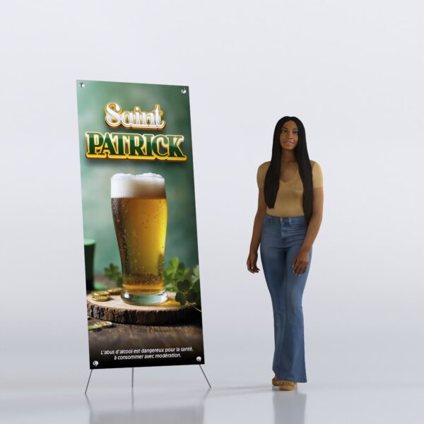 X Banner Saint Patrick