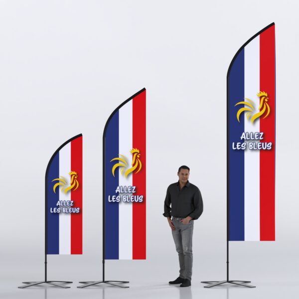 Voile Allez les bleus