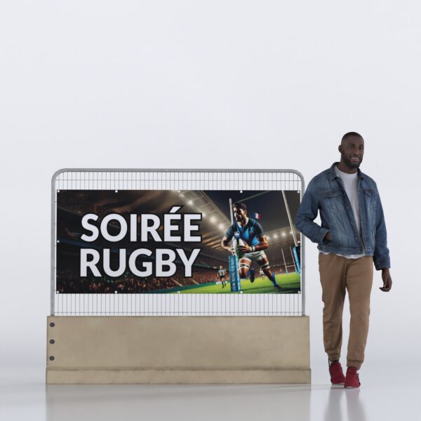 Bâche Rugby