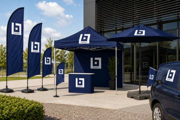 PLV textile et événementielle - Borney