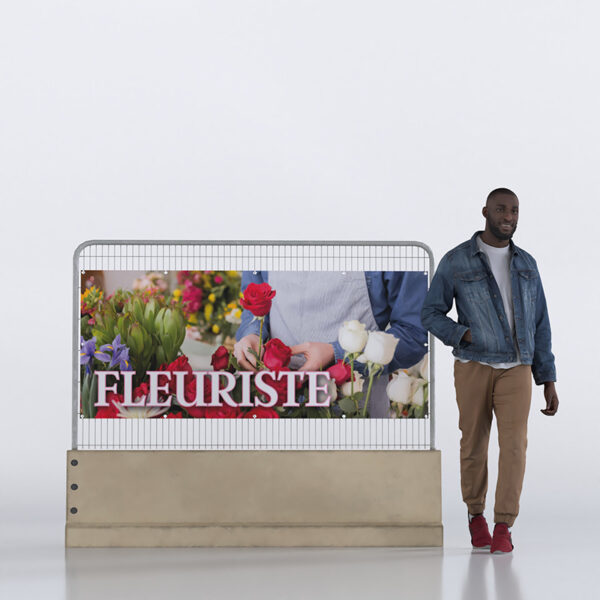Bâche Fleuriste