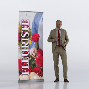 Enrouleurs (Rollup) Fleuriste - Borney