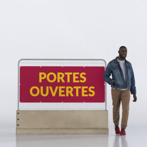 Bâche Portes ouvertes - Borney