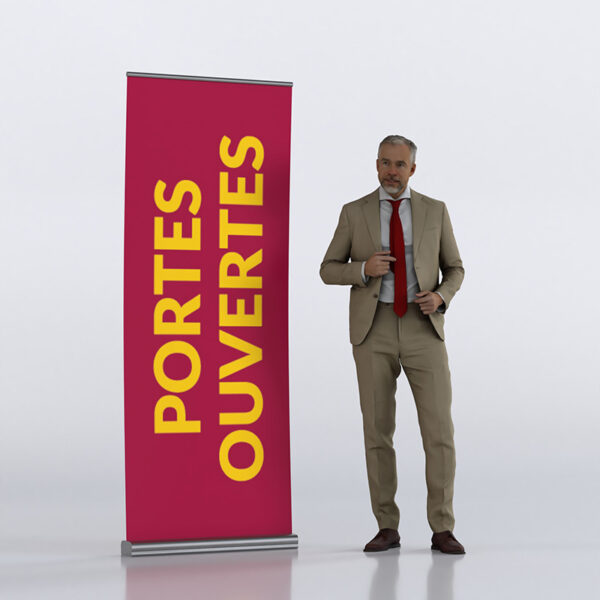 Enrouleurs (Rollup) Portes ouvertes