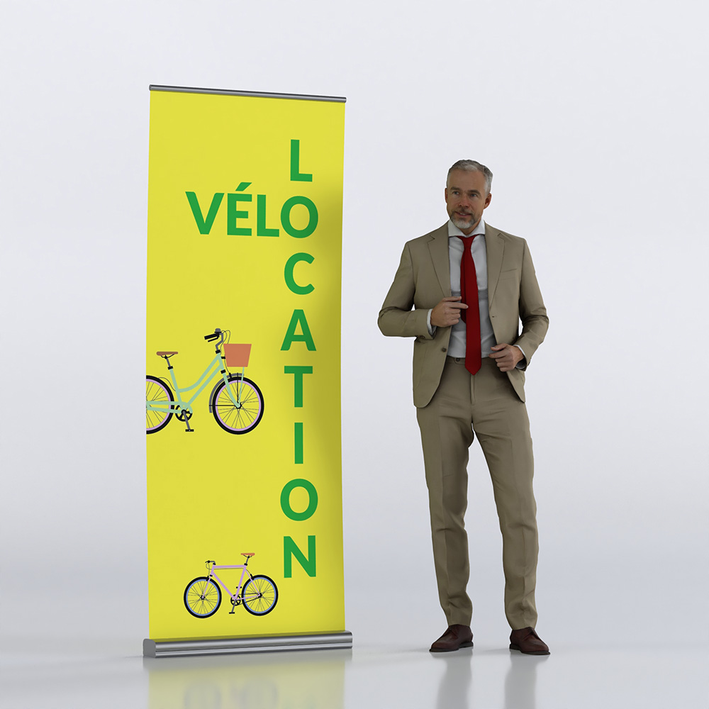 Enrouleurs (Rollup) Location de vélo - Borney