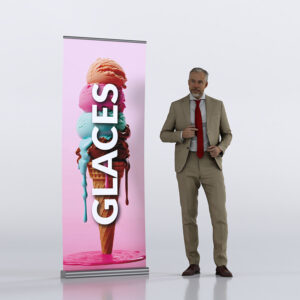 Enrouleurs (Rollup) Glaces - Borney