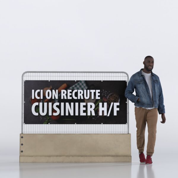Bâche Cuisinier