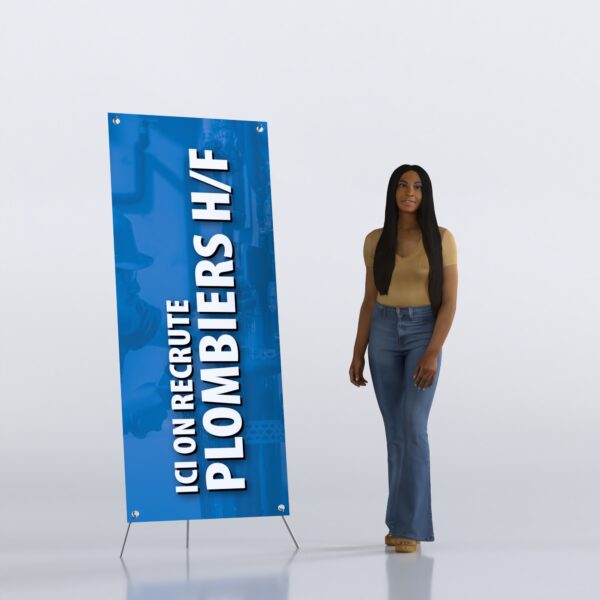 X Banner Plombiers