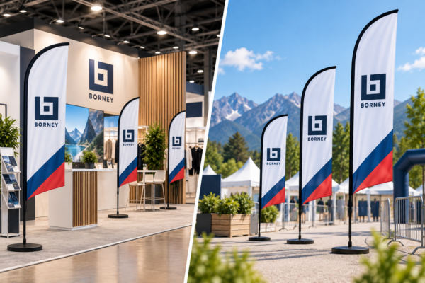 Beach flag : quelle taille choisir selon son utilisation ? - Borney