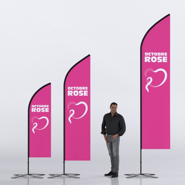 Voile Octobre Rose